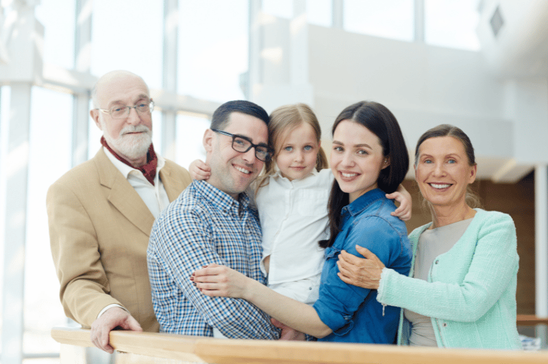 A family hugging after sorting out Specified Adult Childcare Credits (SACC) A family hugging after sorting out Specified Adult Childcare Credits (SACC)