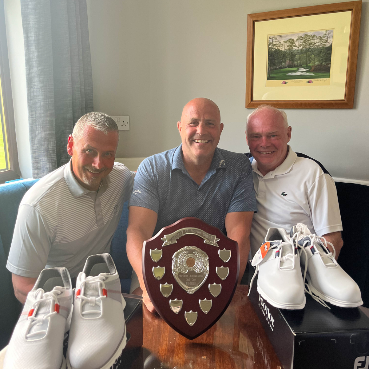 Batley Bulldogs RLFC winning the first Northern Accountants Charity Golf Day