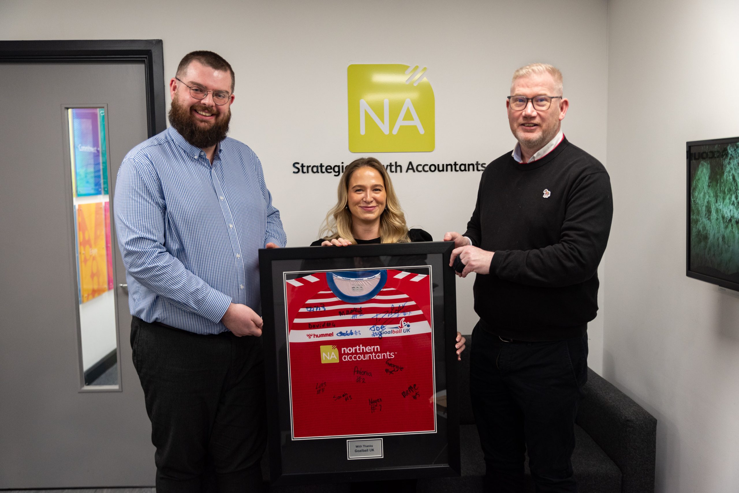 Northern Accountants and GoalBall partnership Northern Accountants and GoalBall partnership