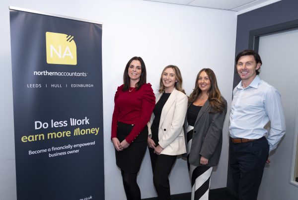 Northern Accountants Hull Team, Ricky Field, Sally Claxton, Anelya Tucker and Hannah Lawton