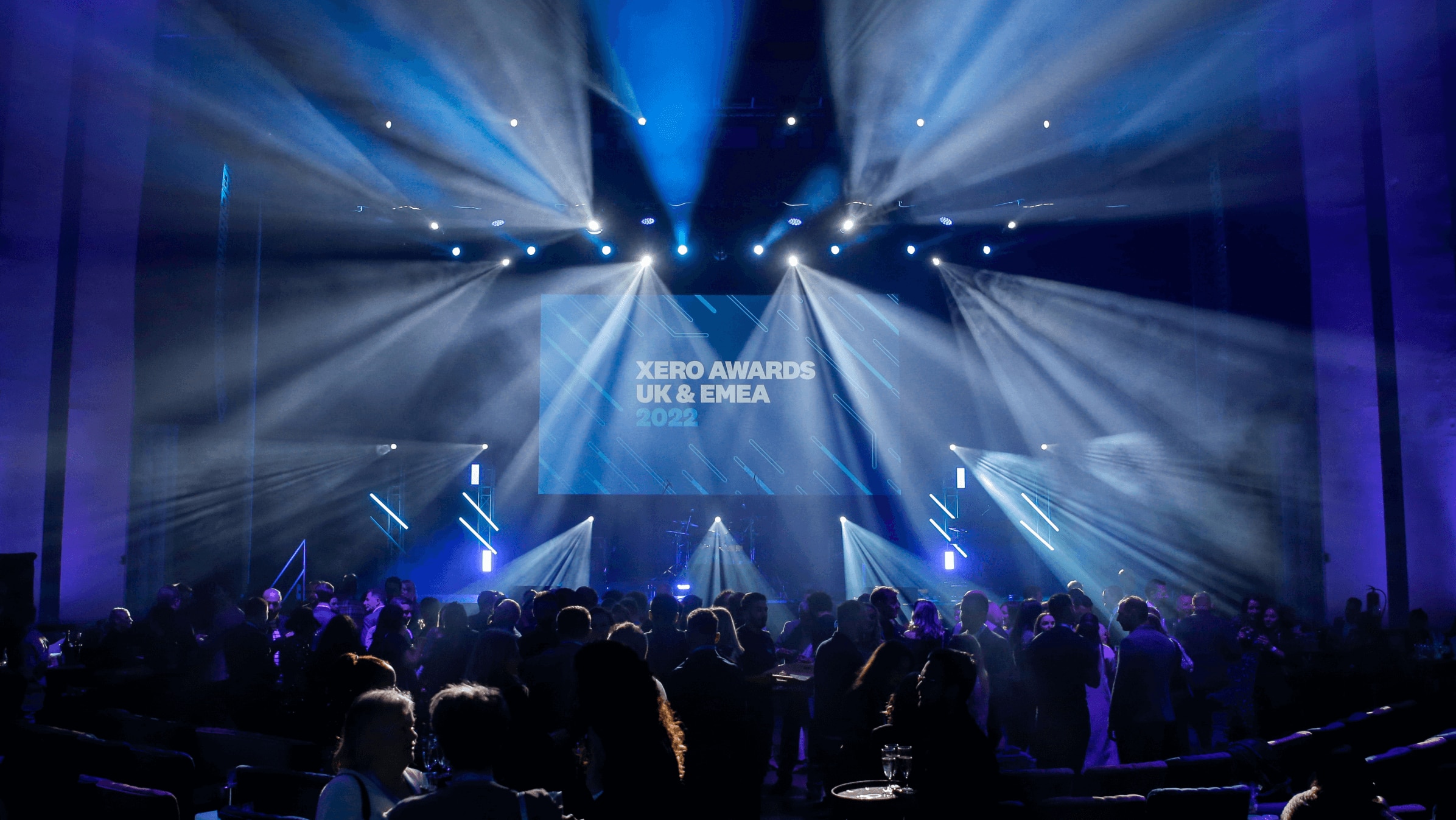 Xero awards stage 